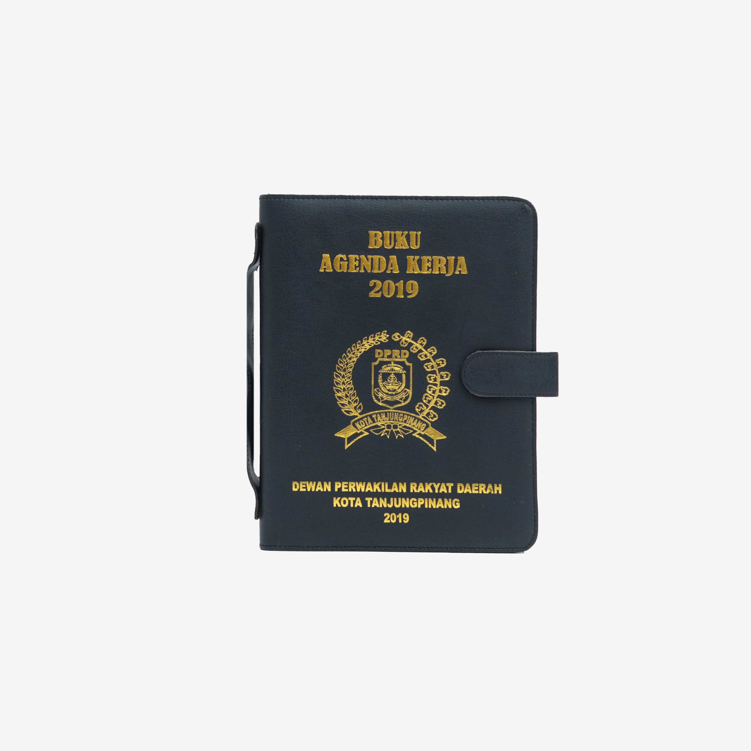 Binder agenda hitam depan